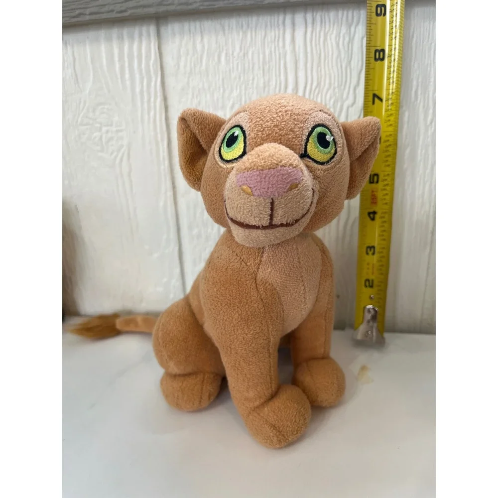 Disney The Lion King Nala Plush Stuffed Animal Small‎ Tan Green Eyes